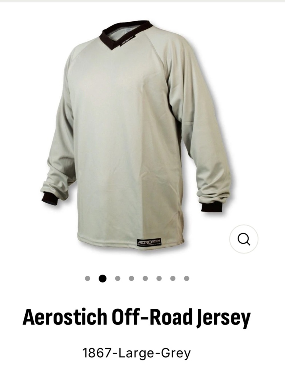 Aerostich Off-Road Motorcycle / Dual-Sport Rider Jersey Mens Large